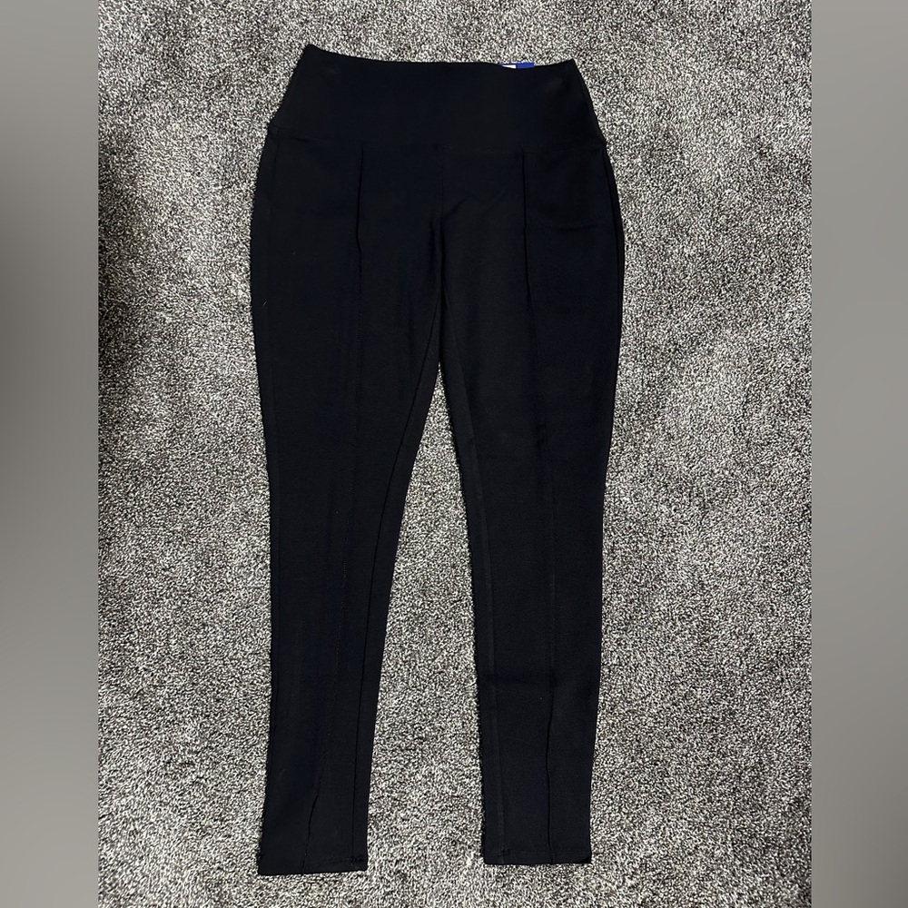 NWT Black Ponte Leggings